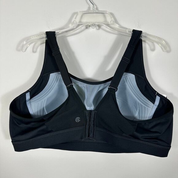 NWT Champion Motion Control Underwire High Impact Black Bra Plus Size 44C - Picture 3 of 9